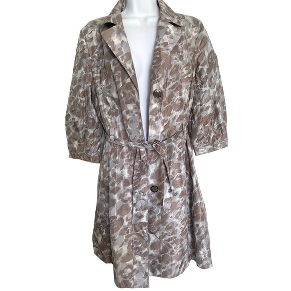 The Limited Women Brown Trenchcoat jacket size M - Picture 1 of 11